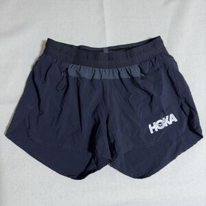 Hoka One One Navy Lined Running Athletic Shorts Womens X-small